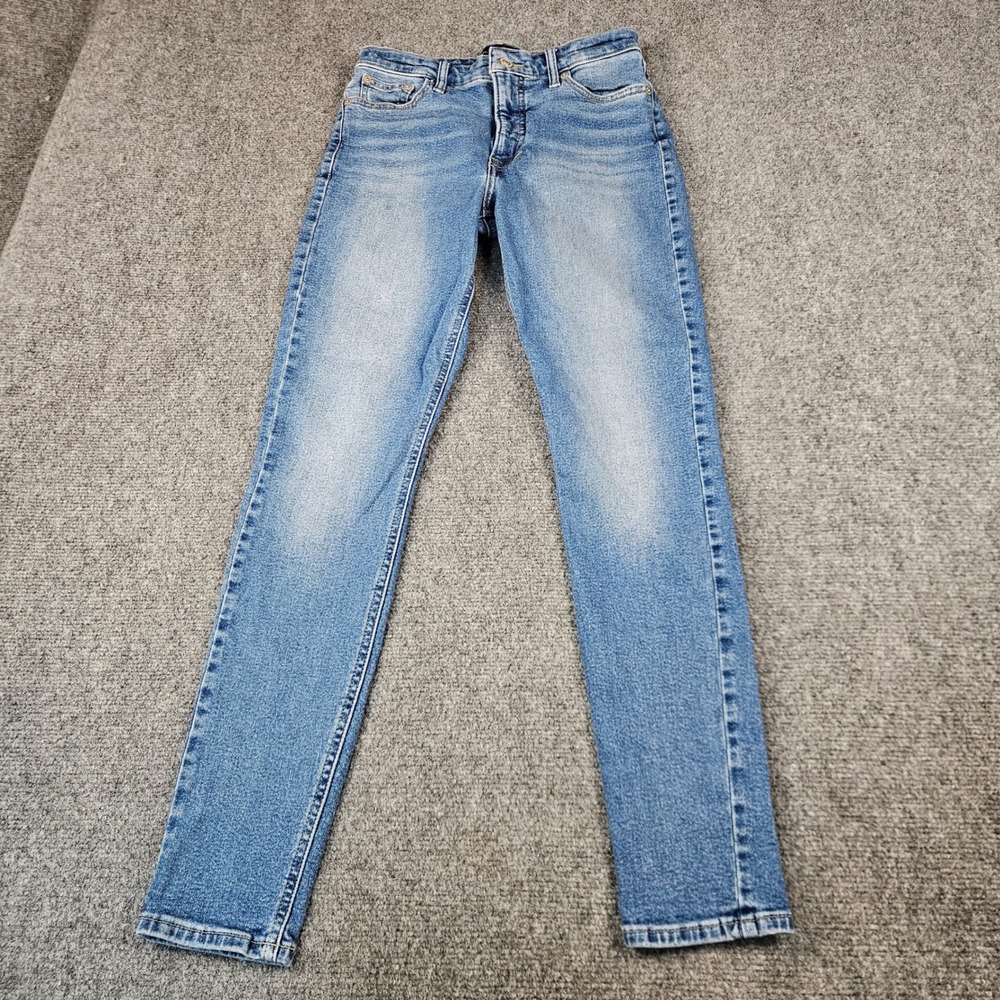 Lucky Brand Bridgette Skinny Jeans Womens 4/27 Medium Wash High Rise 7WP10413